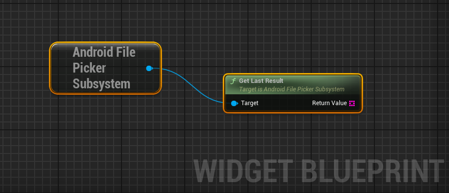 getting the path of the last picked file